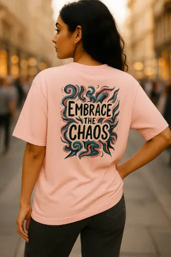 Printed Oversized Tee